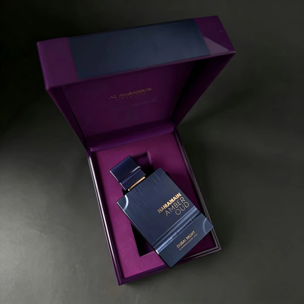 Amber Oud Dubai Night EDP 60ML Unisex, Luxurious Arabian Scent with Bergamot & Tonka Bean, Evening Fragrance