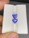 Glamorous LOOSE Lab Grown Royal Blue Tanzanite Rose Cut Gemstone 2 Carat Third Party Certified Great Gems Color Play Ring Stone