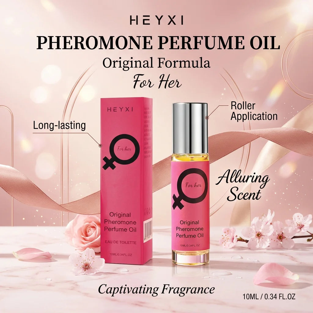 Alcohol-Free Roll-On Perfume for Women Natural Floral Scent Long-Lasting Mild Fragrance Portable and Elegant Daily Body Perfume
