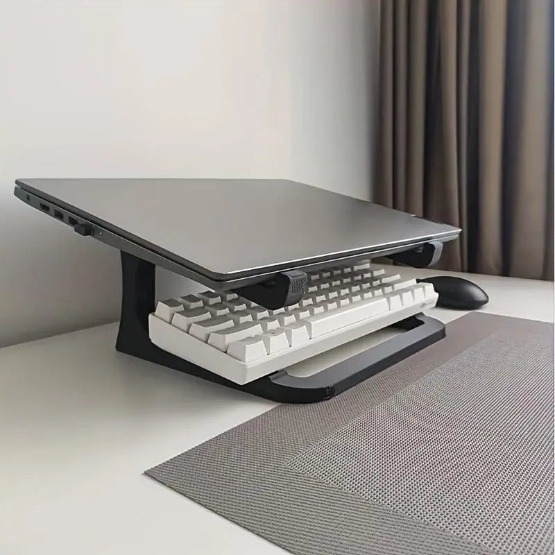 Laptop Stand for Desk Detachable Plastic Laptop Holder Computer Riser for Better Cooling for 10-15.6inches Laptop