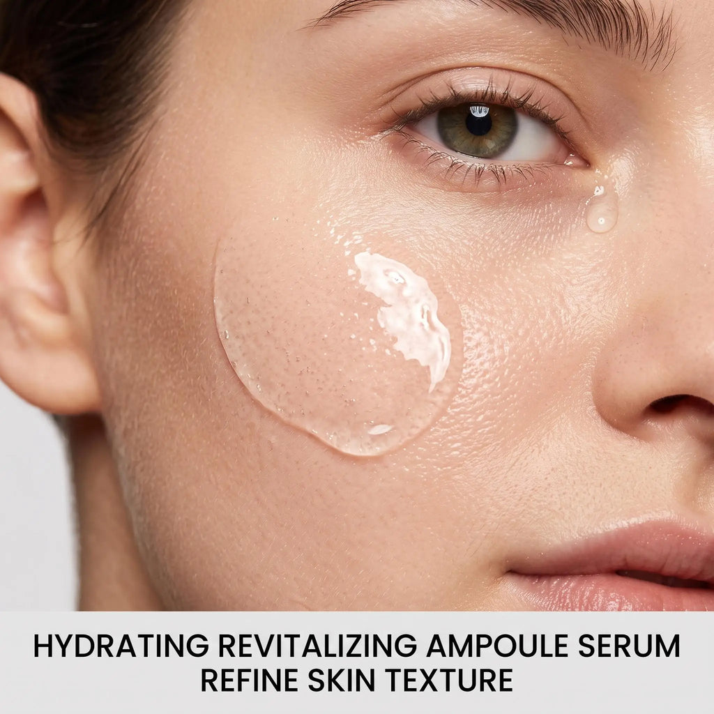 Volufiline Hyaluronic Acid Ampoule Essence Deep Hydration Smoothing Texture Strengthening Barrier Boosting Elasticity Diminishing Fine Lines Revitalizing Serum