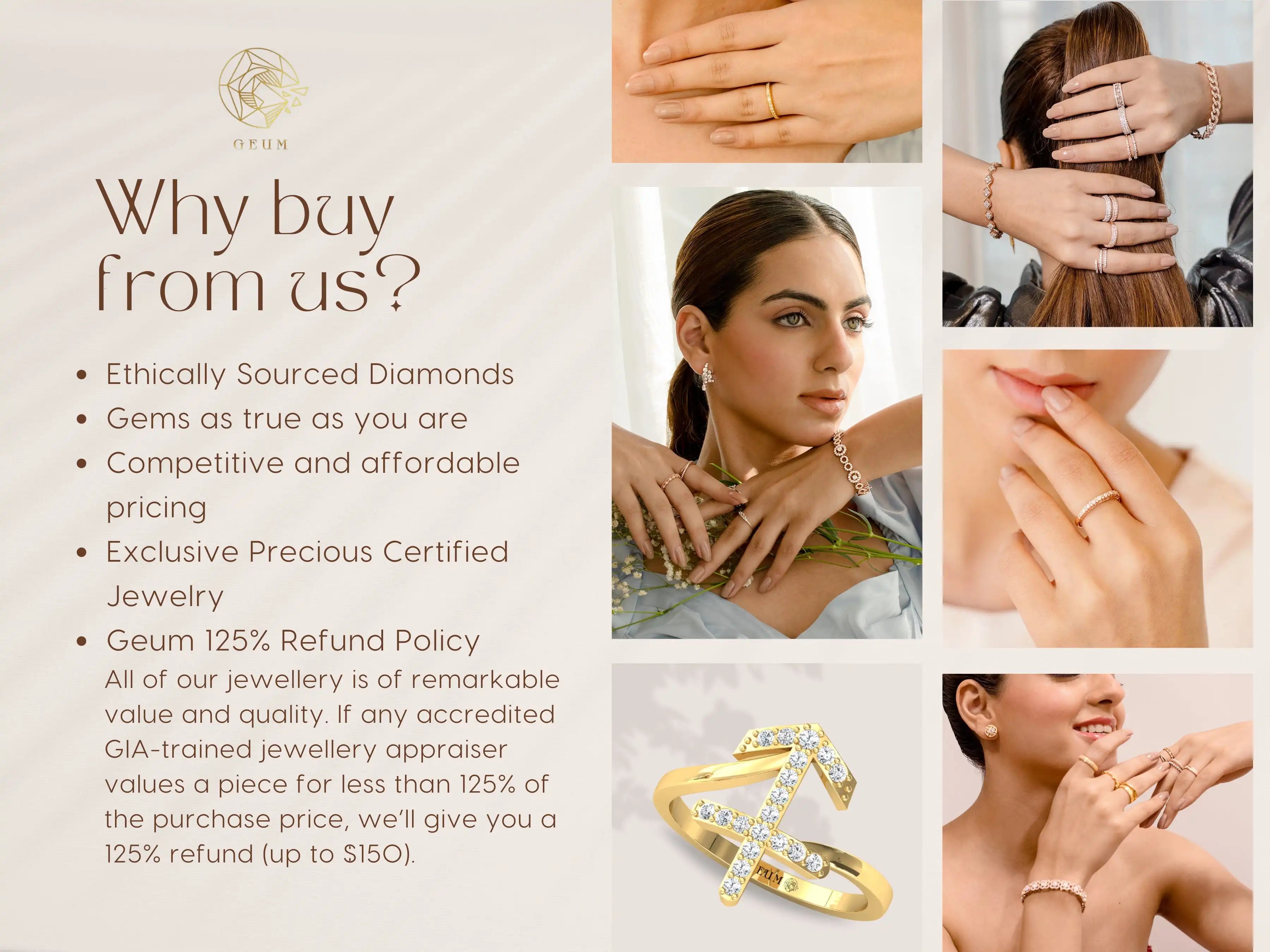 Natural Pear Cut Citrine Gemstone & Real Diamond Rings ODM Fine Jewelry Women OEM Birthstone Valentines Day Gift for Girlfriend