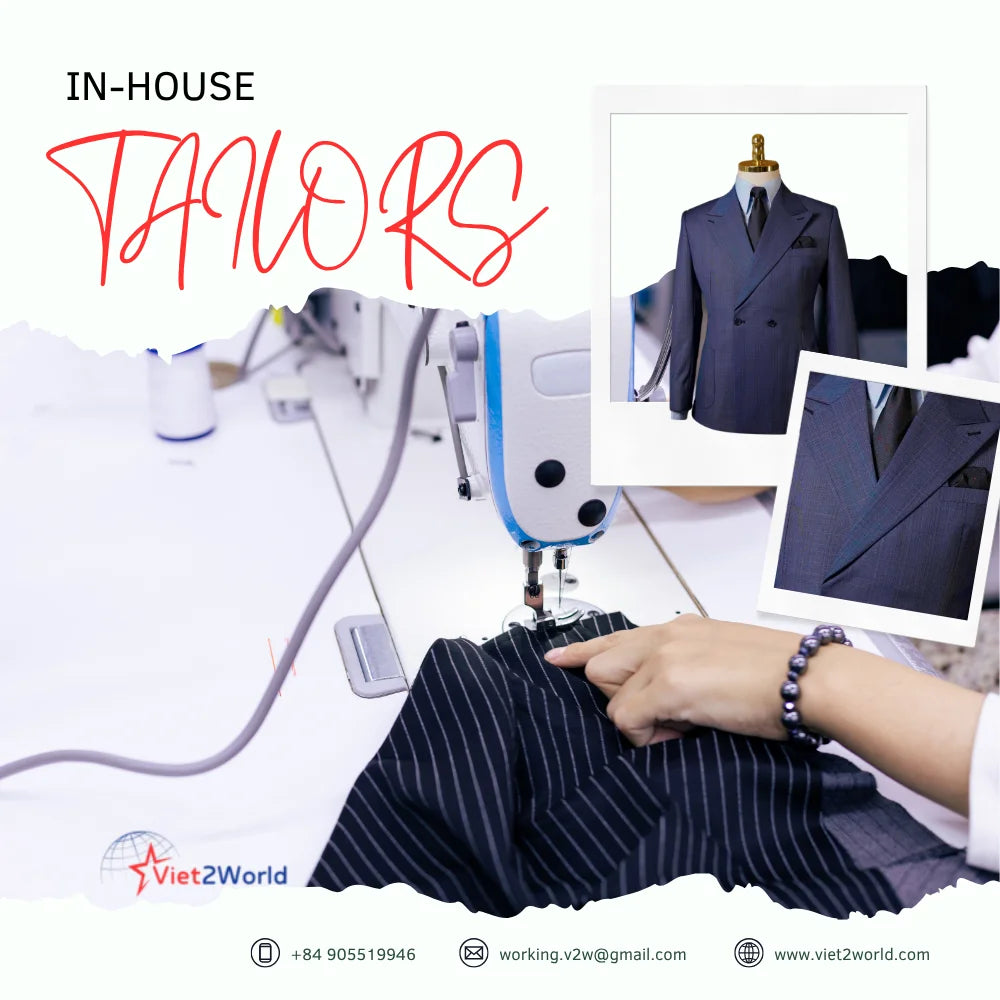 New Stock Men's Asian Fit Blazer Trousers Single Breasted with Zipper Fly Fast Wholesale From Viet Nam