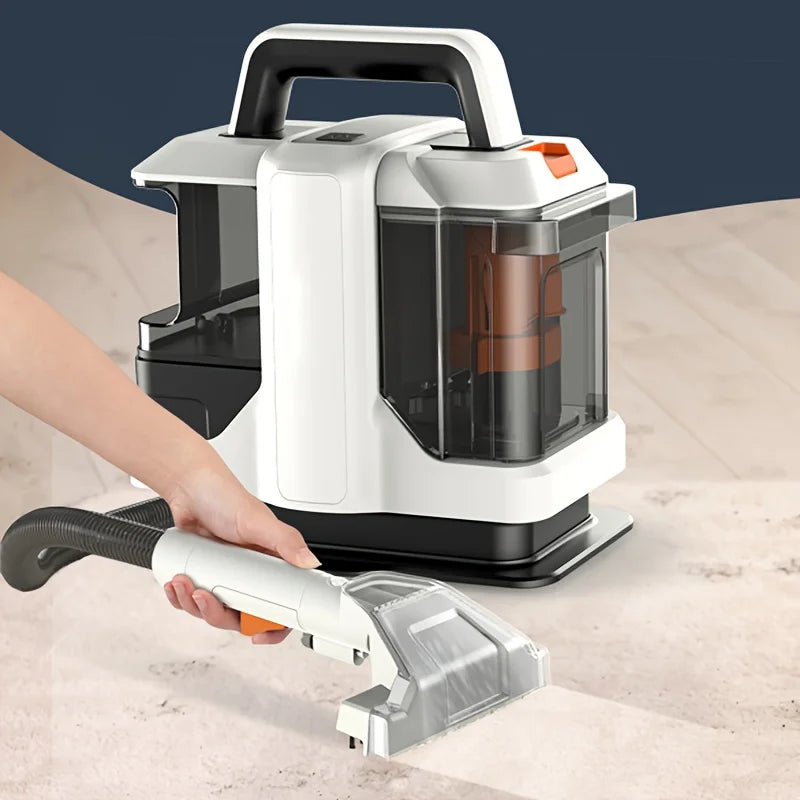 Spot Cleaner 750W 9/15KPa Handheld Carpet Cleaner for Sofa Curtain Spray Suction Integrated Machine Household Clean Machine