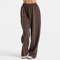 Women's Jogger Straight Trousers Trendy Sports Pants Running Yoga Pants Casual Pockets Women Loose Low Waist Wide Leg Pant Mujer
