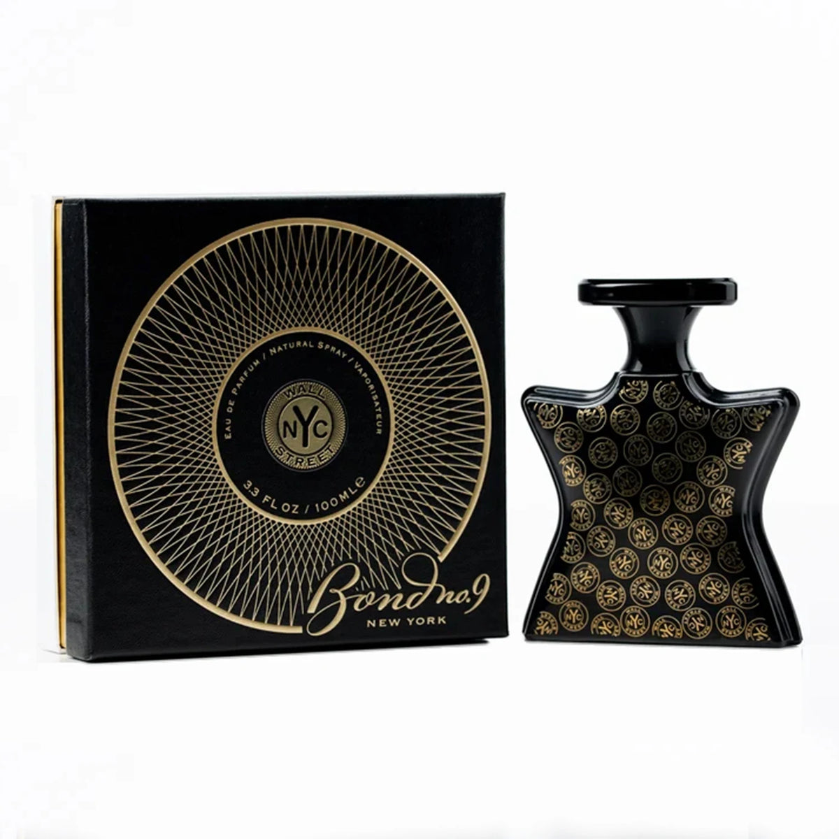 Bond No. 9 New York Wall Street Eau de Parfum Spray for Men – Fresh Aquatic & Marine Scent, Zesty Citrus, Sea Notes & Musk, Long-Lasting Luxury Fragrance, Perfect Gift, 3.4 fl oz / 100 ml