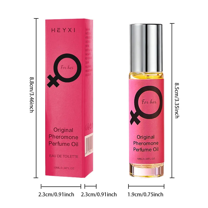 Alcohol-Free Roll-On Perfume for Women Natural Floral Scent Long-Lasting Mild Fragrance Portable and Elegant Daily Body Perfume