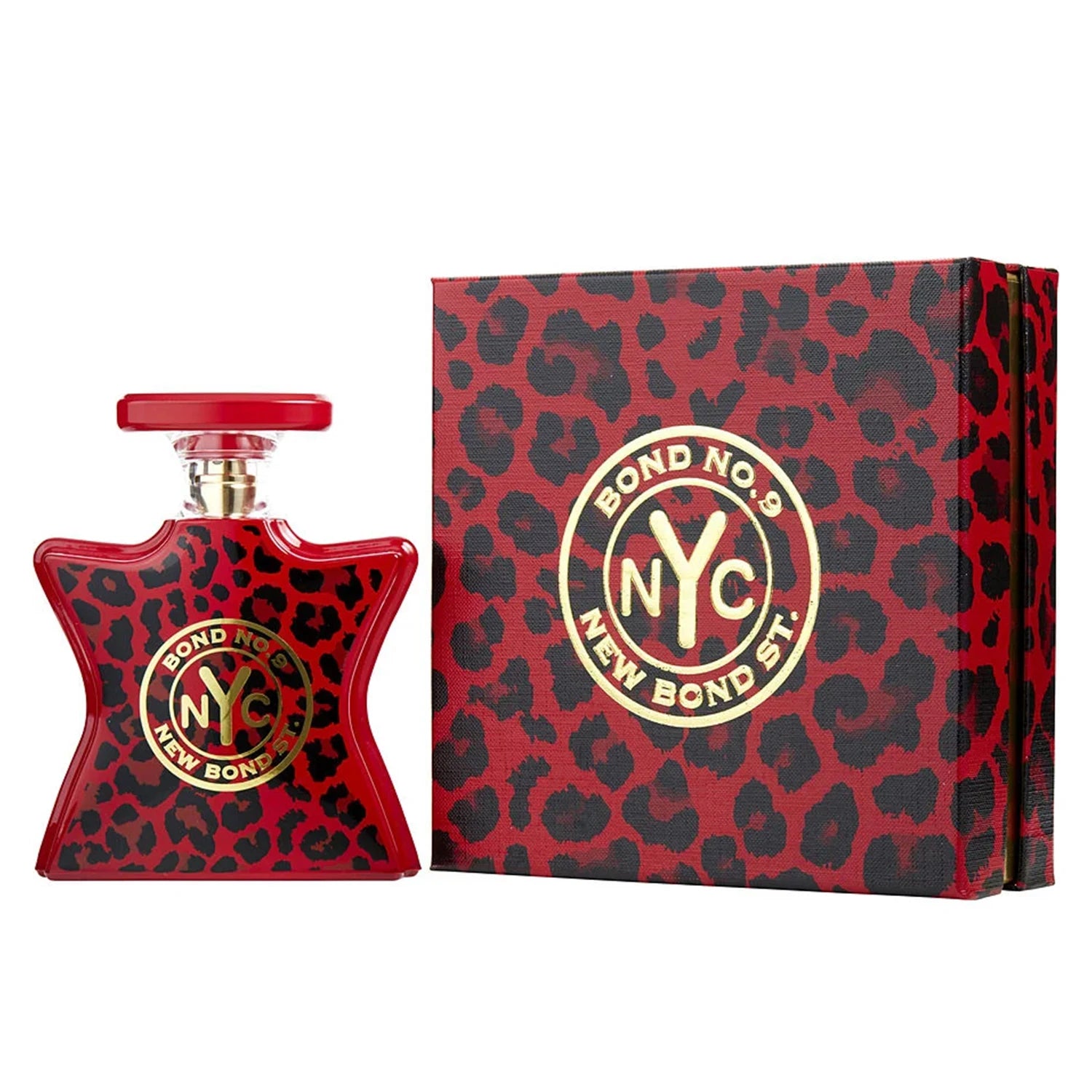 Bond No. 9 New York New Bond St. Eau de Parfum Spray for Unisex – Warm Oriental Vanilla & Amber Woods Scent, Sweet Chestnut, Tonka Bean & Musk, Long-Lasting Luxury Fragrance, Perfect Gift, 3.4 fl oz / 100 ml