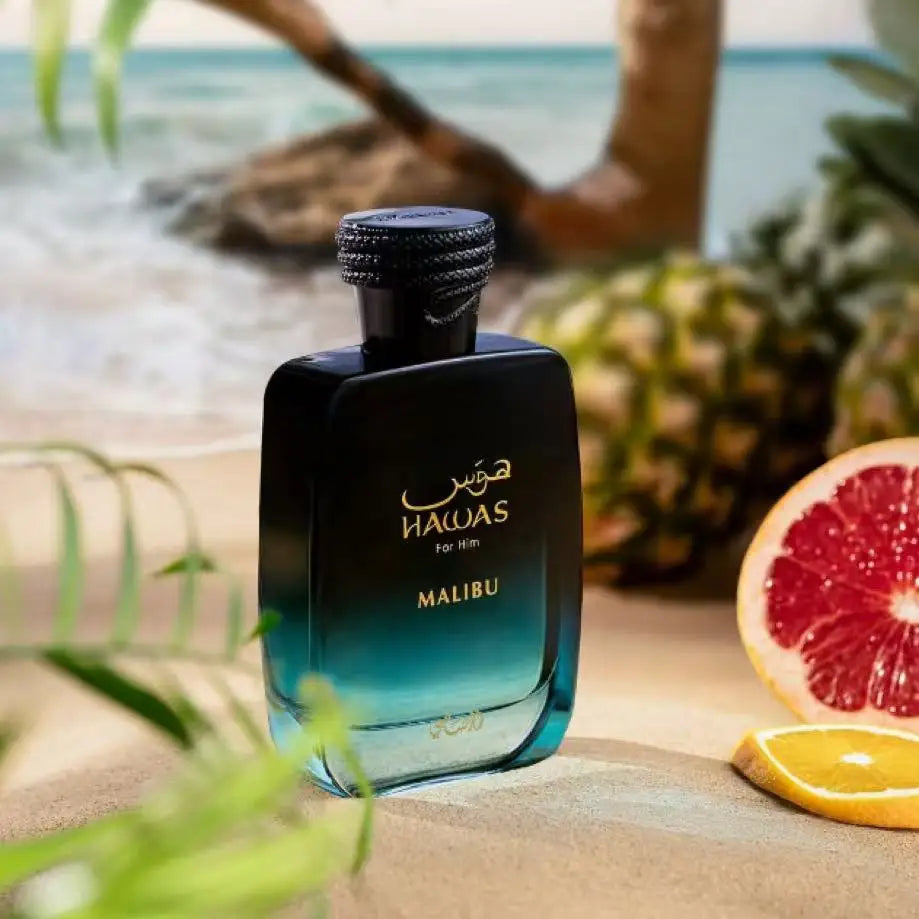 Hawas- Malibu For Him is a refreshing citrus aquatic fragrance with strange fragrance. The men's perfume is 3.4oz100ml, lasting and suitable for any venue