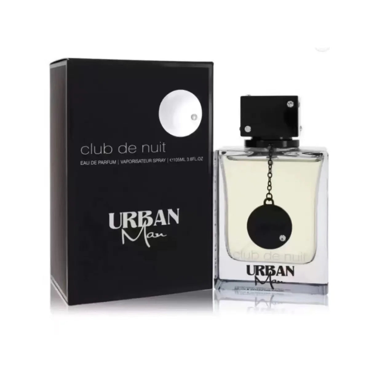 Armaf Club De Nuit Urban Man Perfume 3.6Oz/105Ml, Woody Aromatic Eau De Parfum Spray, Long Lasting Scent for Men