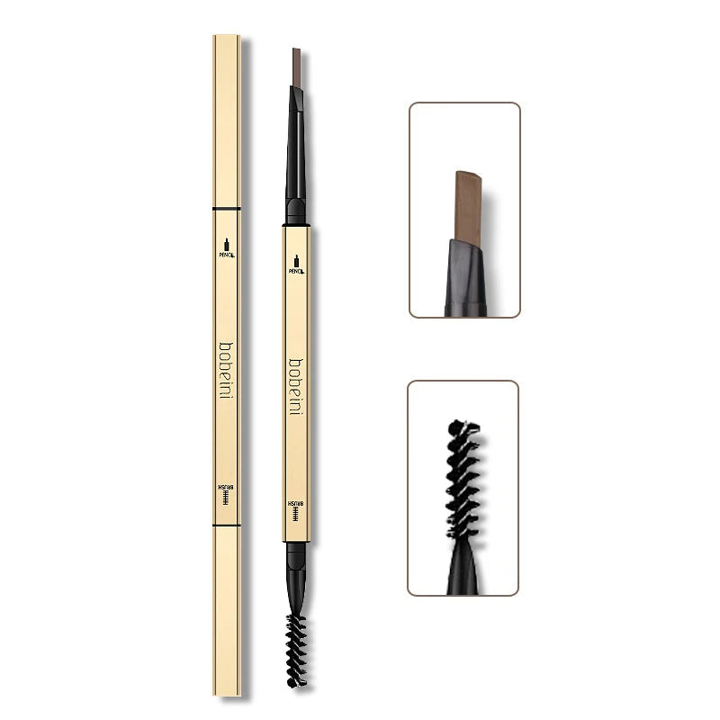 Dual-Ended Waterproof Eyebrow Pencil – Precise, Long-Lasting & Smudge-Proof Brow Makeup