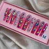 10Pcs Colors Wholesale Hand Paint Gel Best-selling Beautiful Luxury Customized Handmade Press on Nails