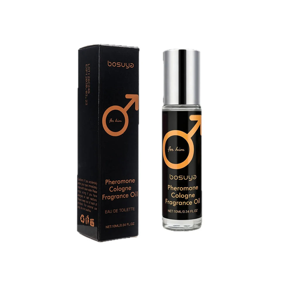 Roll-On Sexy Pheromone Perfume – Fresh & Long-Lasting Fragrance Captivating Scent for Men and Women Perfect for Lovers and Dates