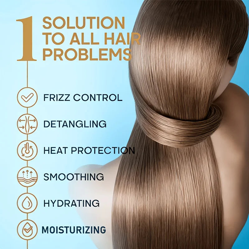 GSWP 7-in-1 Hair Care Spray, Formulated with Keratin and Other Nourishing Ingredients, It Moisturizes, Smooths. 100ml/200ml