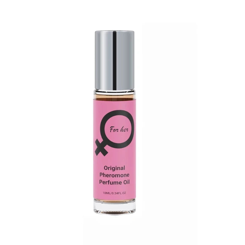 Dopamine Roll-On Body Essential Oil for Women, Portable Eau De Parfum Oil 0.34 Ounce, Liquid Form, for Makeup Dating Birthday Us