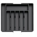 1Pcs Upgradation Adjustable Flatware Tableware Organizer – Plastic Multifunctional Drawer Organizer for Kitchen Counter Utensils