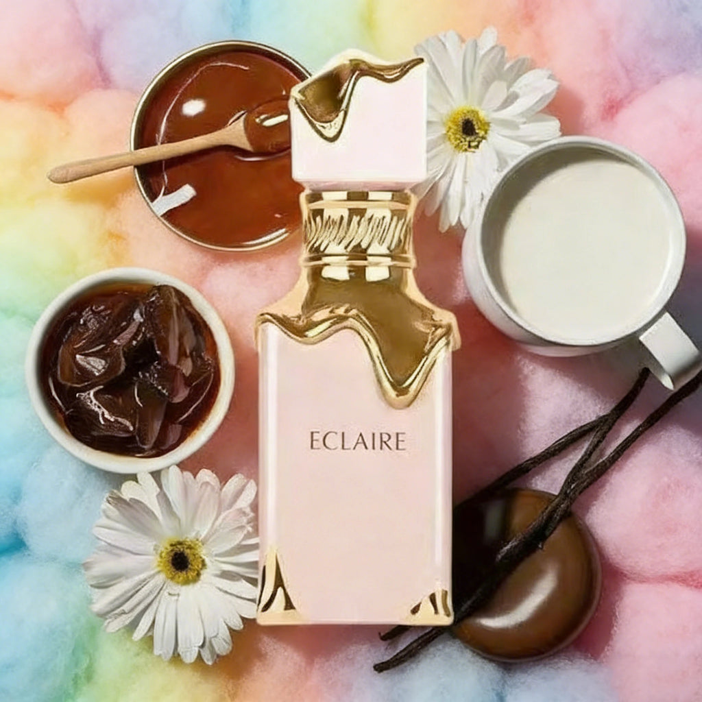 ECLAIRE high-quality senior perfume, durable fragrance, perfect packaging of lady's chocolate and cotton candy