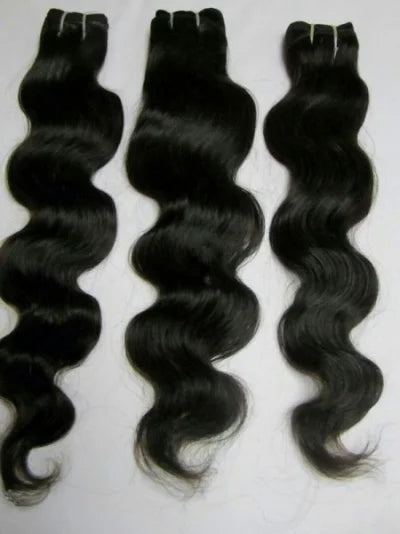 100% South India Unprocessed Virgin Cuticle Intact Hair Bundle Single Drawn Weft Natural Color Indian Human Hair Extensions
