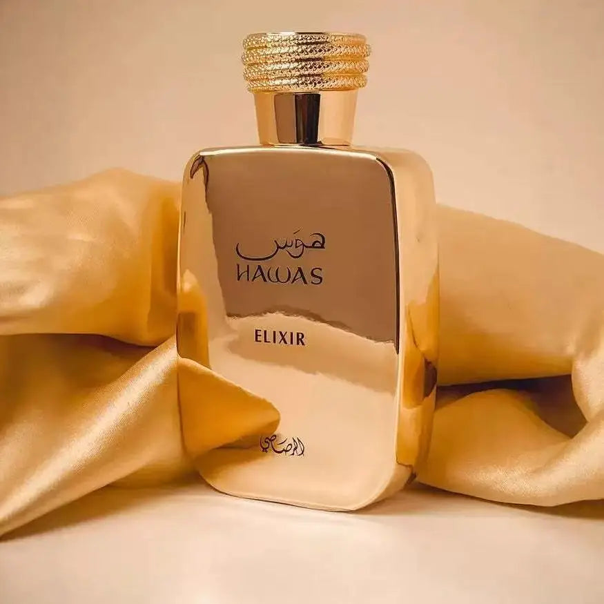 Hawas Elixir Eau de Parfum 100ml 3.38fl.oz Men Woody Spicy Long Lasting Fragrance