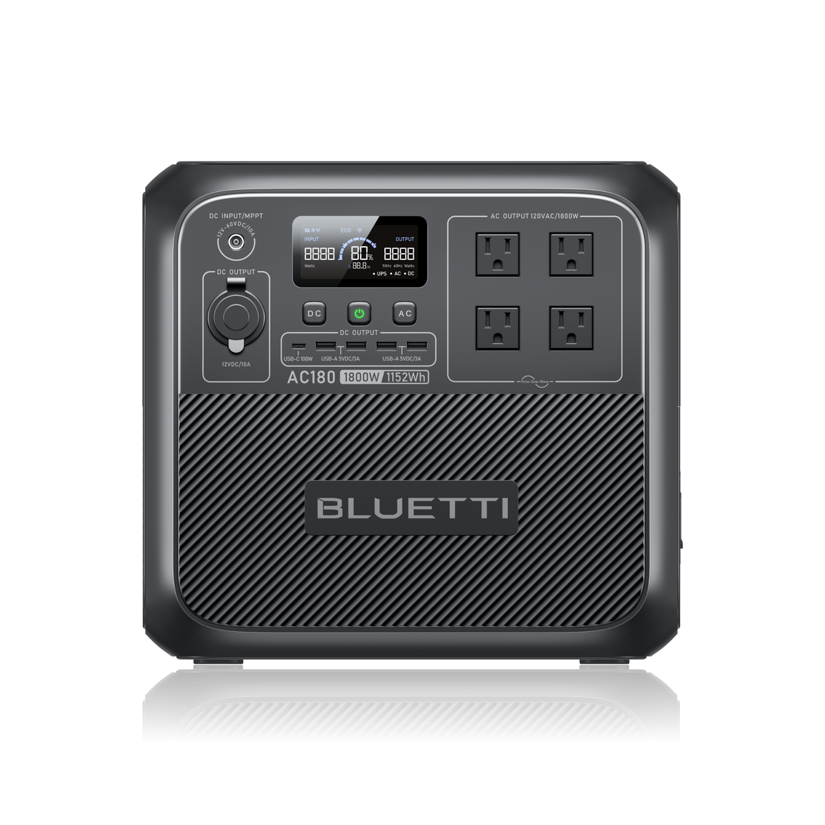 BLUETTI Elite 100 V2 Portable Power Station – 1800W / 1024Wh