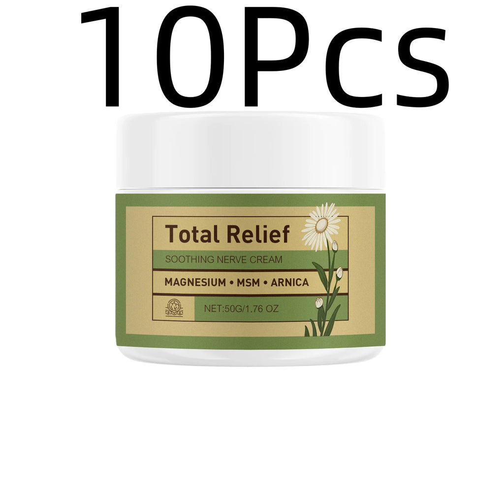 Total Relief Soothing Nerve Cream Deep Nourishing Skin Prevents Dryness Reduce Tightness Long Lasting Hydration Skin Relief Balm