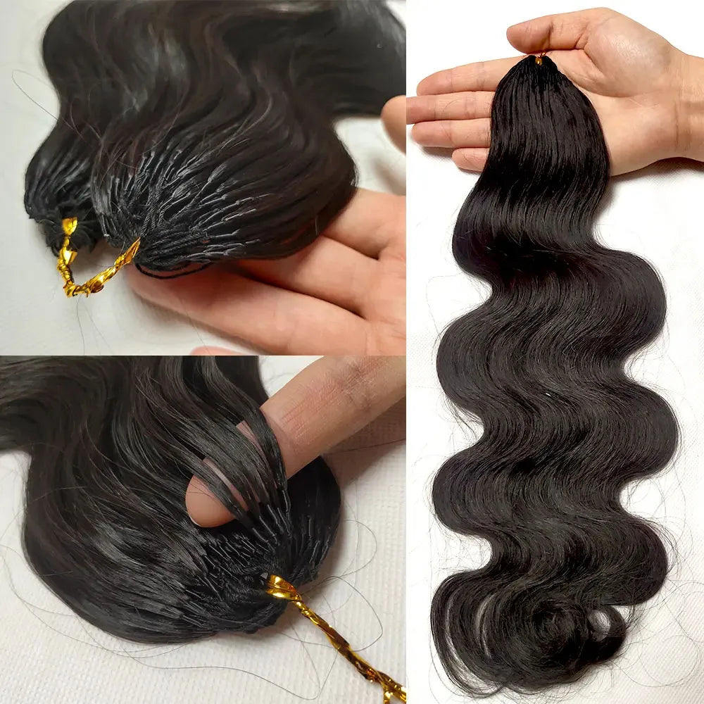 Body Wave Miracle Knots Crochet Human Hair For Braiding Boho Braids 100% Raw Human Hair Extensions Feathered Human Crochet Hair