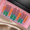 10Pcs Colors Wholesale Hand Paint Gel Best-selling Beautiful Luxury Customized Handmade Press on Nails