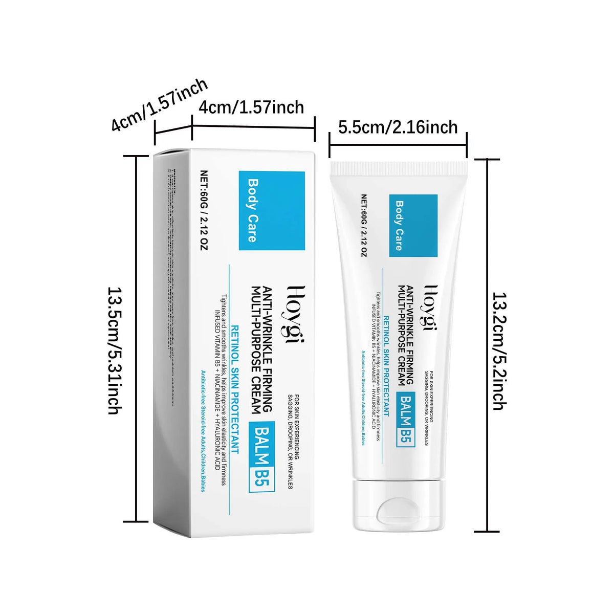 Body Firming Cream Moisturizing Improve Sagging Skin Repair Dryness Tightening Collagen Firming Vitamin B5 Body Butter Lotion