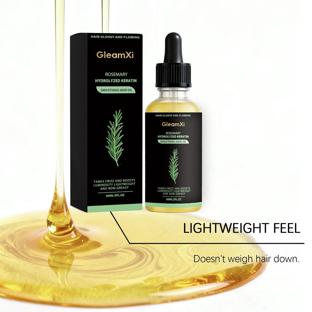 Moisturizing Smoothing Hair Oil Repair Frizzy Dry Hair Soften Strands Improve Smoothness Non-Greasy Hair Care