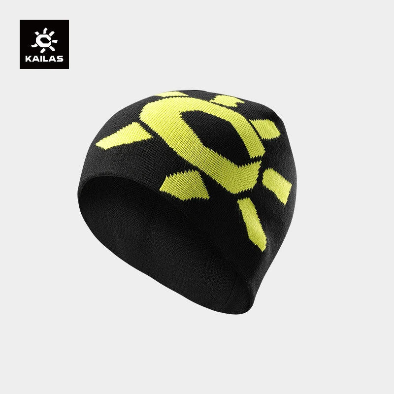 KAILAS New Knit Hat Unisex 58CM Head Circumference Fall Winter Moisture Wicking Warm Mountaineering Camping Hiking Cap KF2467504