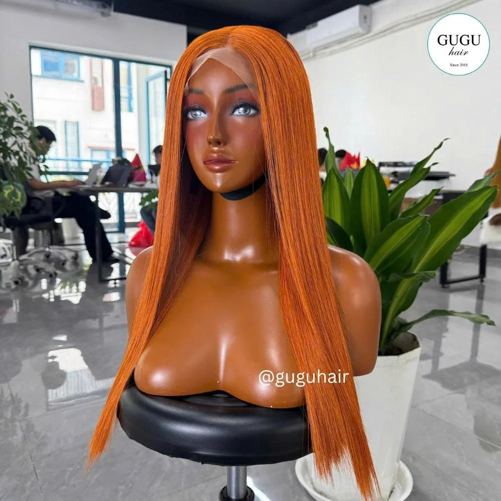 Super Double Drawn Raw Vietnamese Hair Vendor Transparent Closure Wigs Lace Bone Straight Virgin Human Hair Wig Density 250