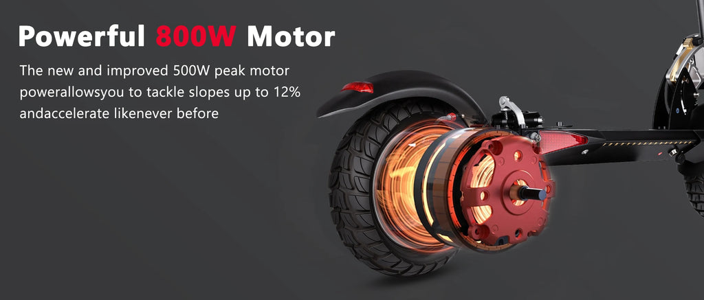SUNNIGOO Electric Scooter for Adults With NFC Lock 48v 800w Powerful Motor Send Seat Foldable Scooter 15ah 55km Long Range