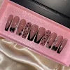 10Pcs Colors Wholesale Hand Paint Gel Best-selling Beautiful Luxury Customized Handmade Press on Nails