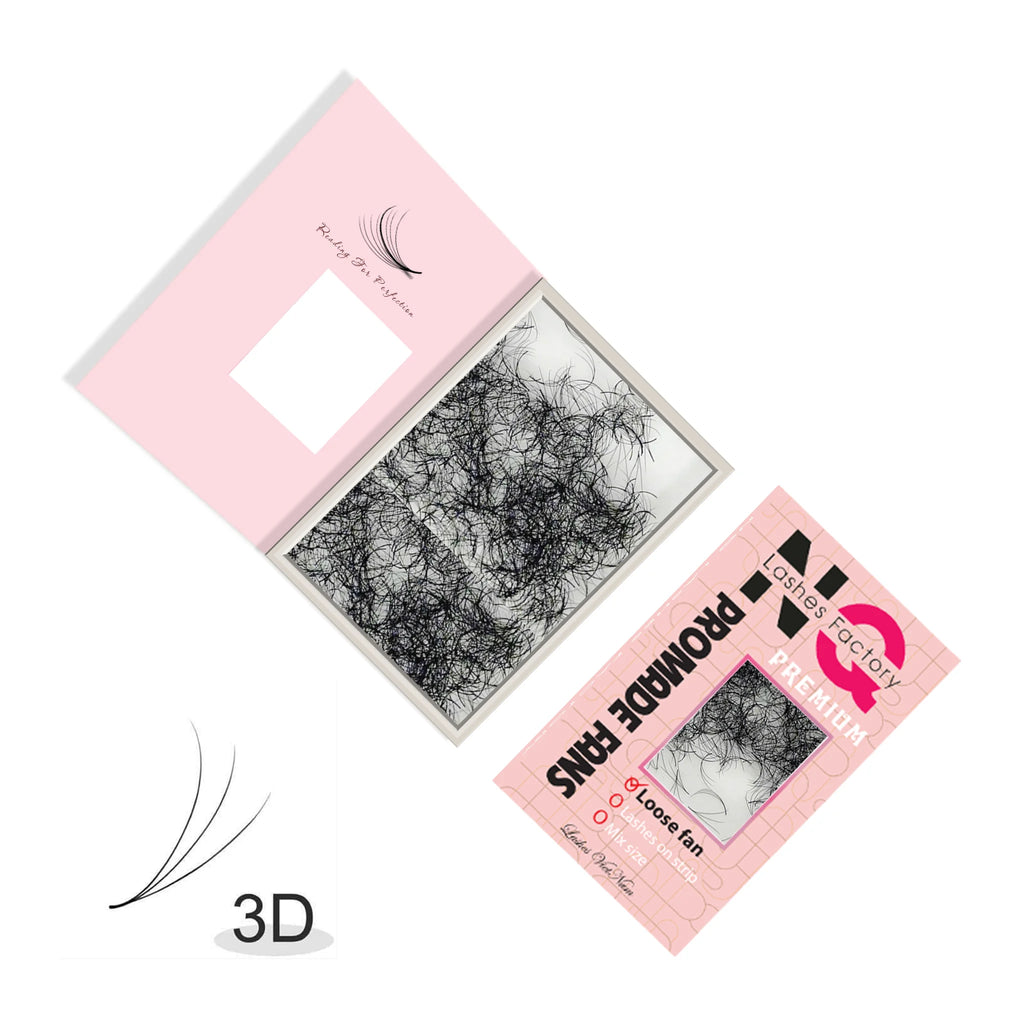 Semi-Handmade Natural Soft Synthetic Eyelash Extensions Premium Product Category