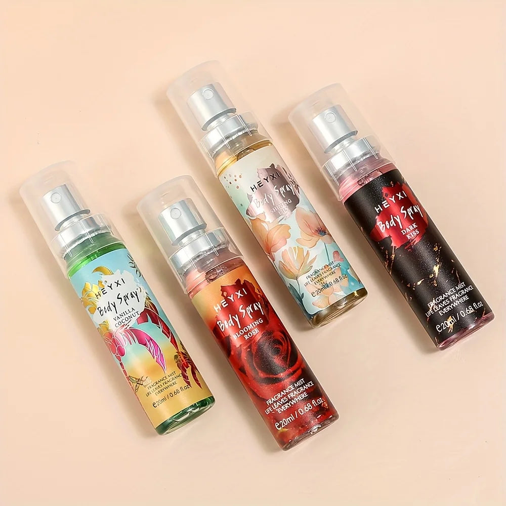 Fragrant Hair & Body Mist Floral Scent Long-Lasting Fragrance Perfect for Daily Use Dates Travel-Size Pocket Perfume Unisex