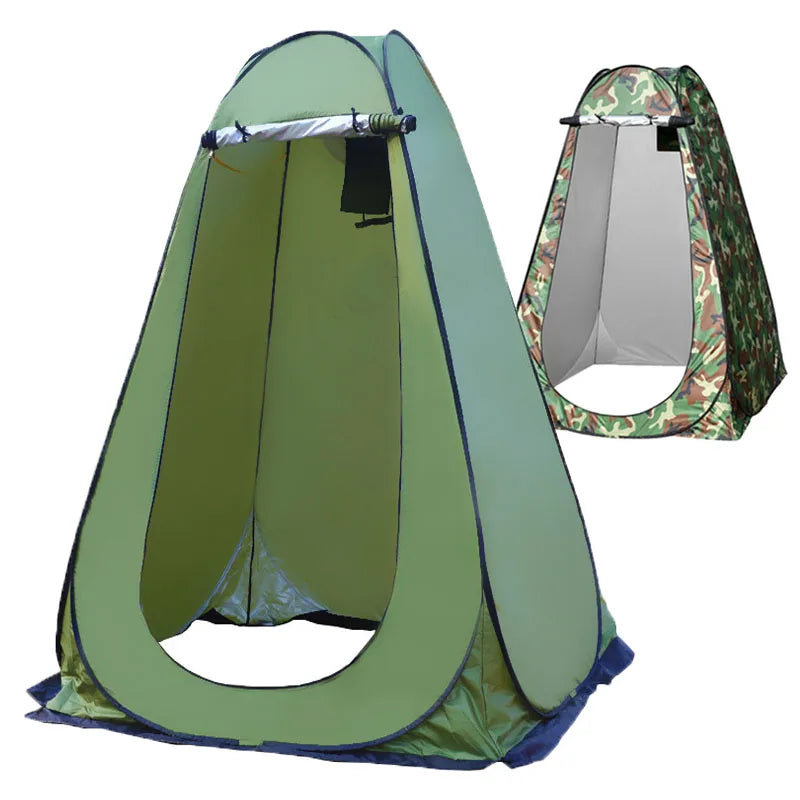 Portable Outdoor Camping Tent Single-Person Tent Dressing Room Tent Shower Tent Storage Cabinet/Fishing/Photography Tent