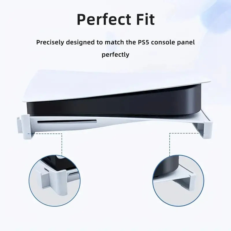 Horizontal Stand for PS5, Base Stand Accessories Compatible with Playstation 5 Disc & Digital Editions