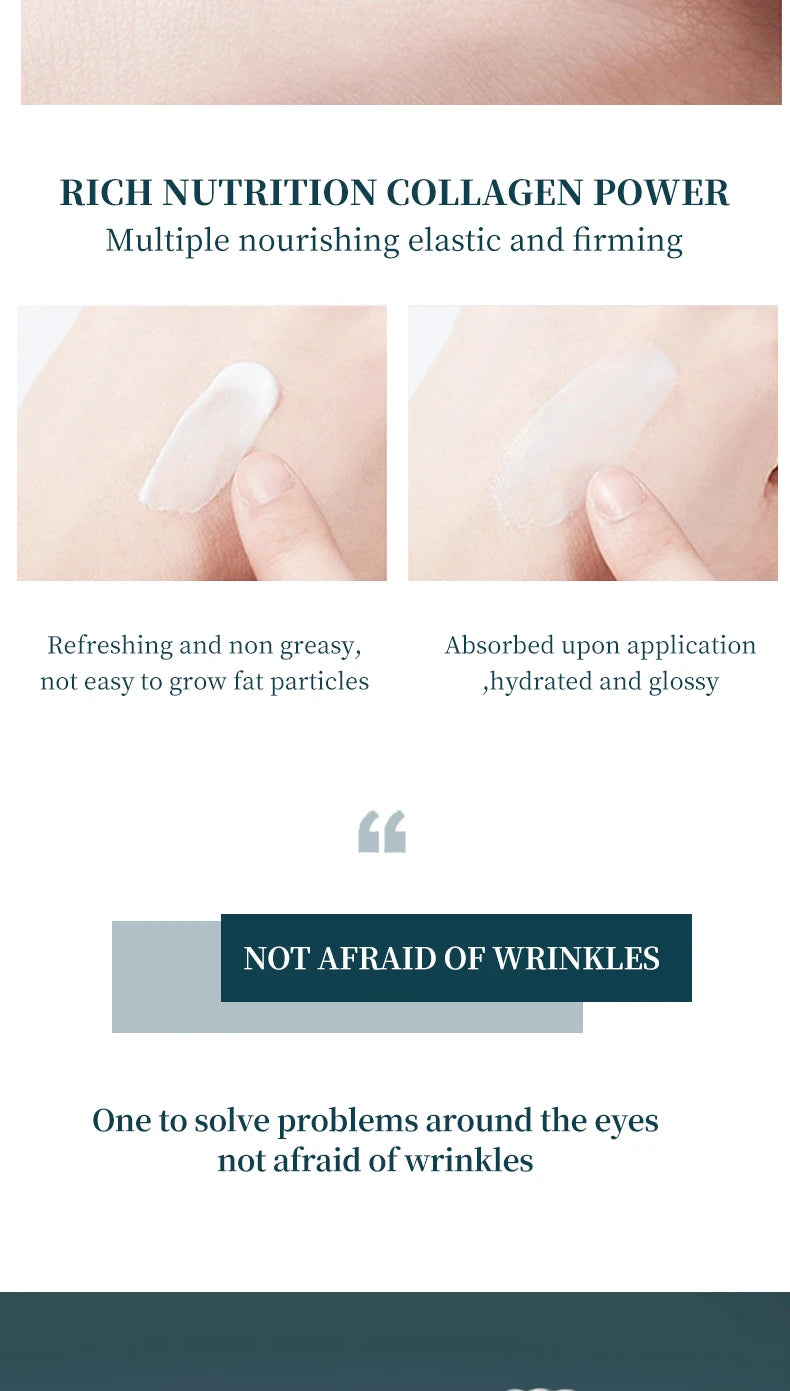 Ocheal 4pcs Roller Ball Massage Eye Cream Lightening Dark Circles Firming Skin Instant Eye Serum Stick Unisex Eyes Care As Gift