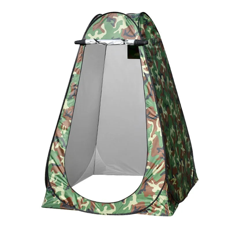 Portable Outdoor Camping Tent Single-Person Tent Dressing Room Tent Shower Tent Storage Cabinet/Fishing/Photography Tent