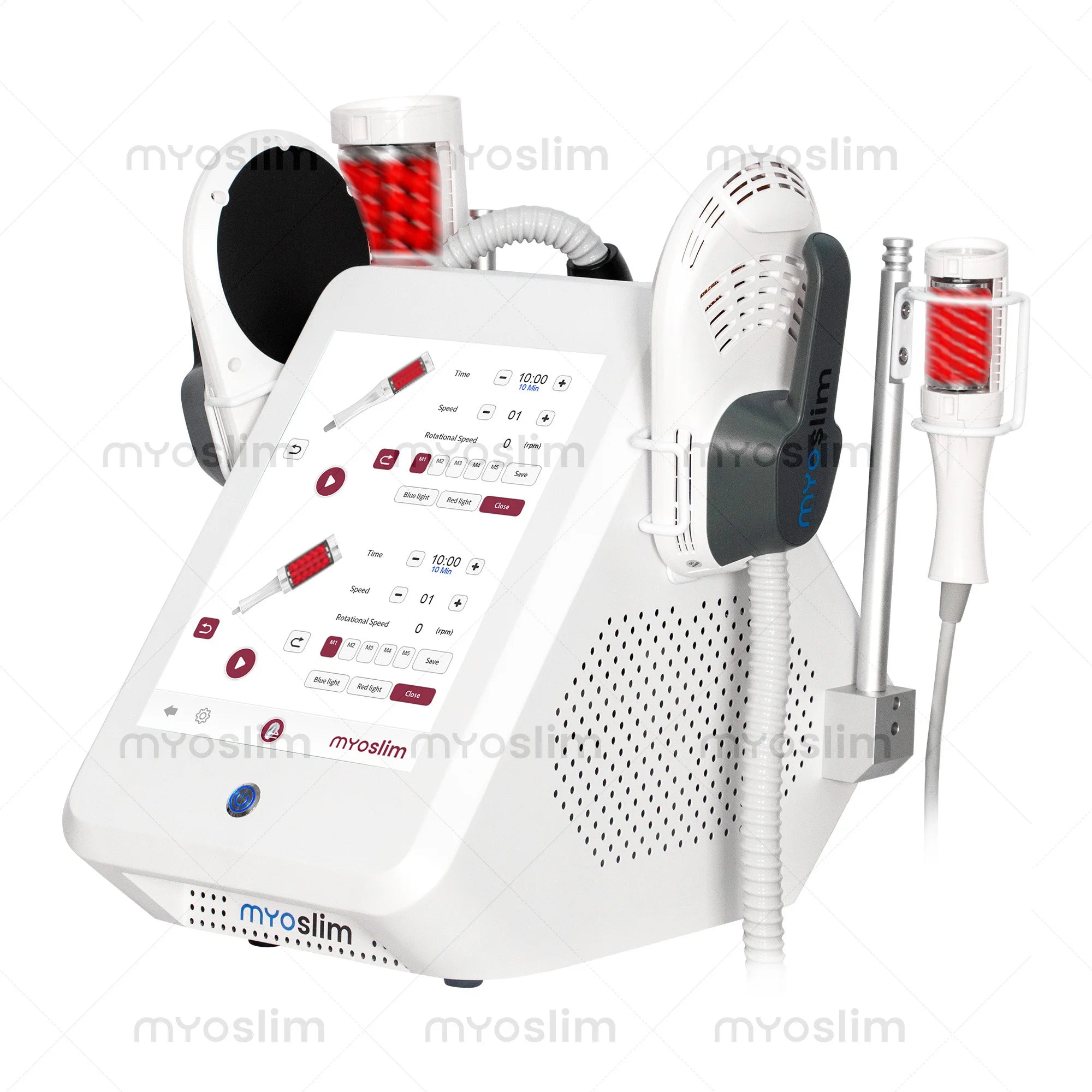 EMS RF 6500W 2 in 1 Body Sculpting Machine Electromagnetic Roller Massage Slimming Contouring Muscle Toning Salon Spa Home Use