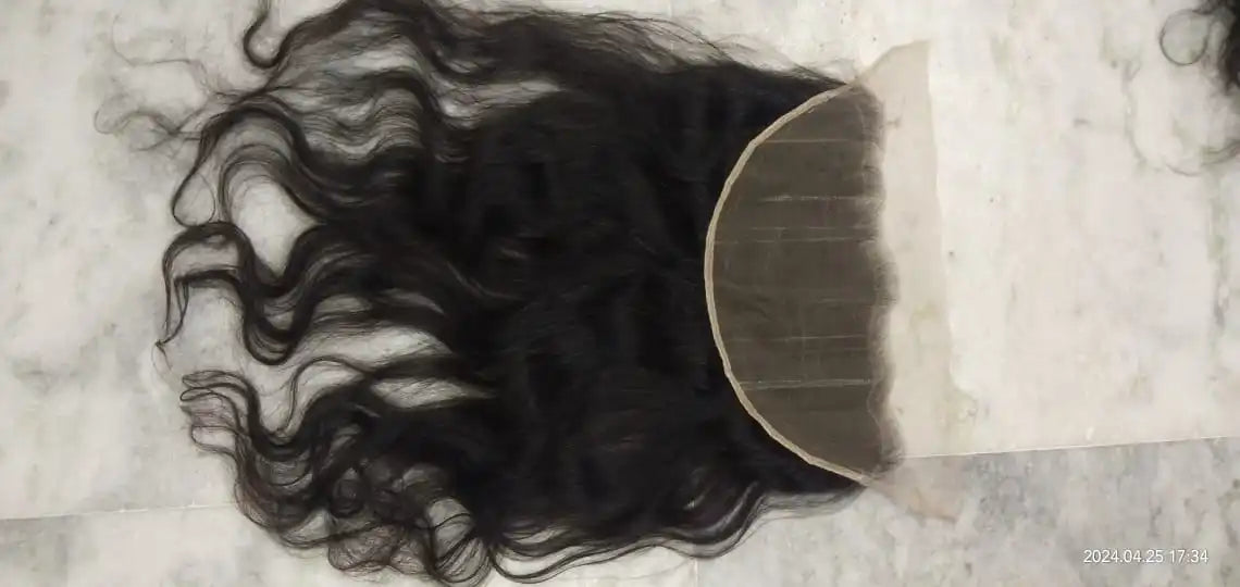 Indian Temple wefted Raw hair extensions curly Wavy Straight lace closure deep wave bundles with 13x6 13x4 HD Lace closures 5X5