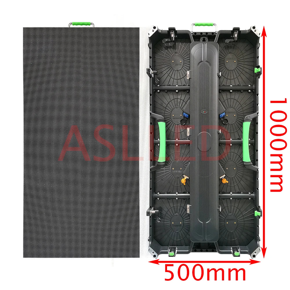 LED stage rental screen 500X1000mm panel P3.9 outdoor high brightness LED matrix screen factory customization