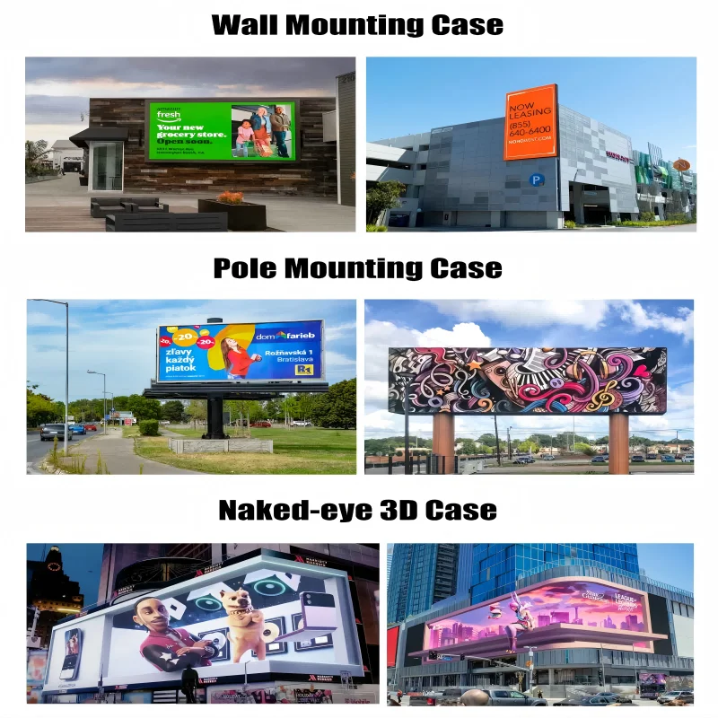 Outdoor P3.91 LED Display Screen Waterproof Video Wall for Advertising Billboard