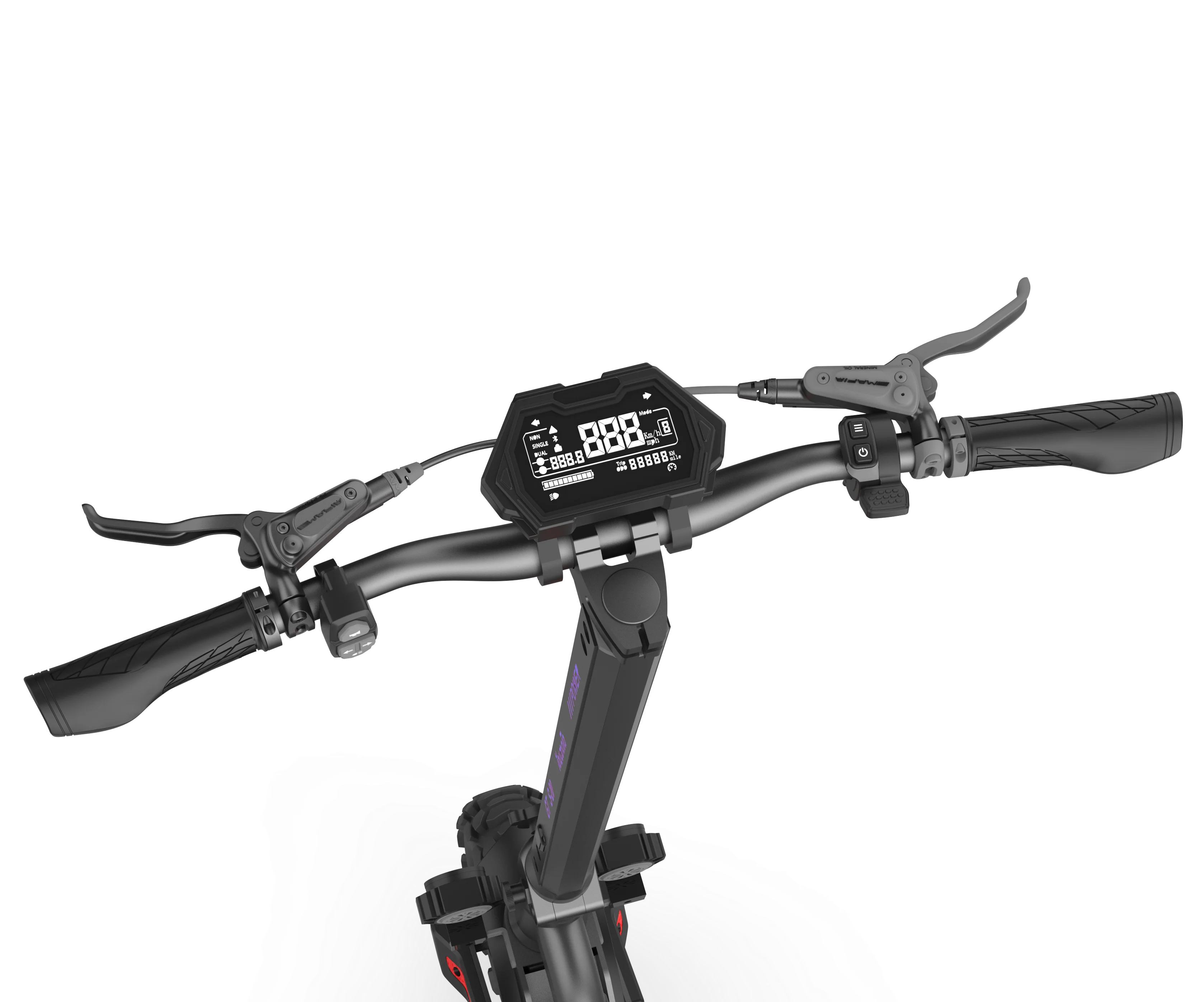 3-in-1(All-Terrain mode+Road mode+Ski mode) Snow Scooter 2000W 48V20Ah Snow Sled E-Scooter Sleigh Wheel Electric Scooter
