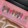 10Pcs Colors Wholesale Hand Paint Gel Best-selling Beautiful Luxury Customized Handmade Press on Nails
