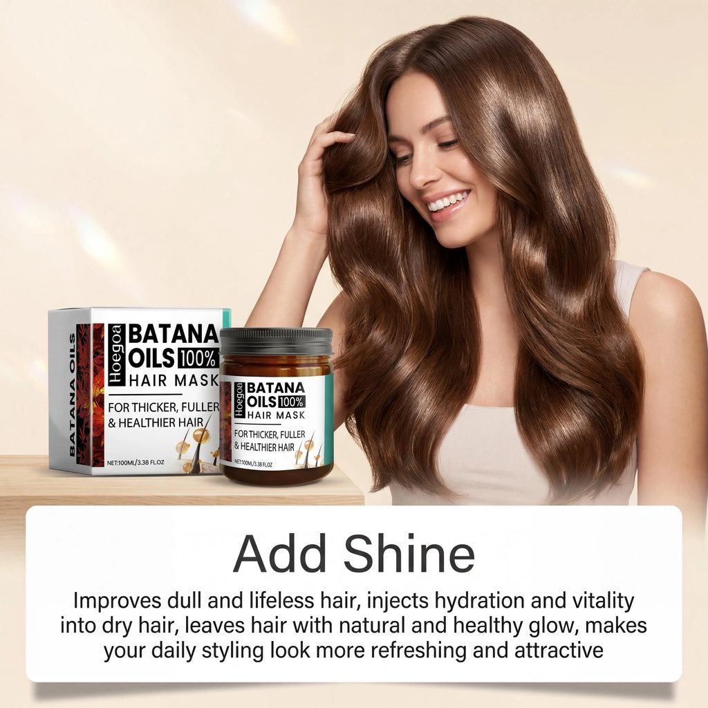 Batana Oils Hair Mask Deeply Nourishes Repairs Damage Adds Natural Shine Smooths Hair Promotes Growth Thickens Improves Texture Vitamin E Gentle Hair Care