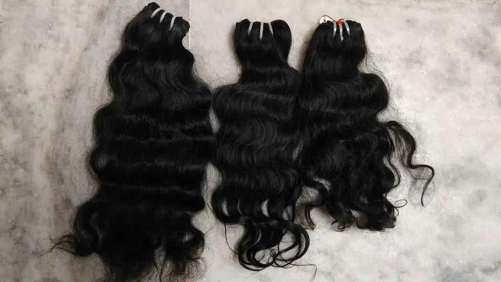 Soft Unprocessed Human Hair Natural Wave Raw full head Hair Vendor 12A Silky Straight & Wavy Virgin Original Human Hair Bundles