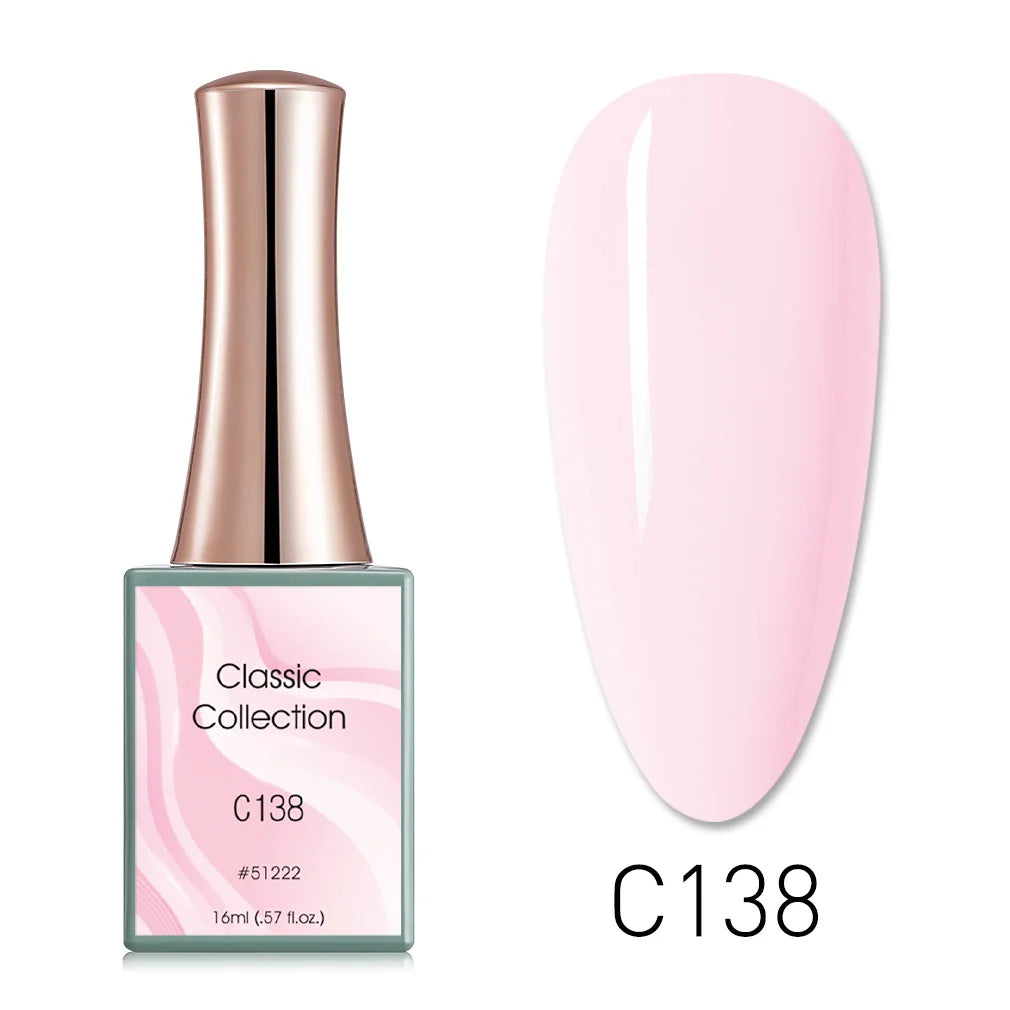 CANNI 16ml Nail Art Salon Professional Use Long-lasting High Glossy  Black Pink White Red Color Nail Gel Polish Enamel Lacquer