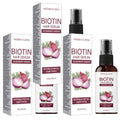 Biotin Rosemary Onion Hair Serum, Smooth & Supple Treatment for All Hair Types, Nourishing Growth Serum