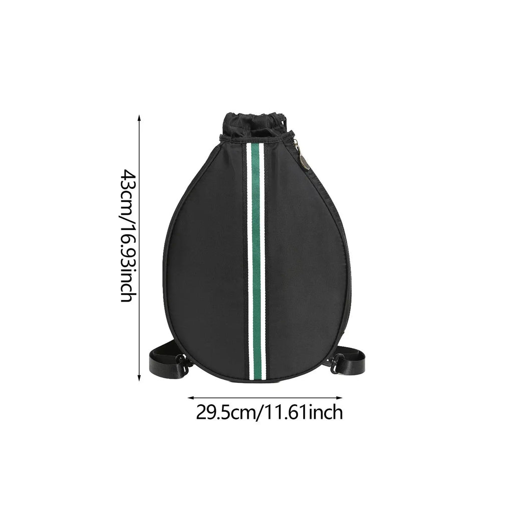 Tennis Bag Large Capacity Premium Tennis Crossbody Backpack Waterproof Lightweight Tennis Accessories for Men Women Training